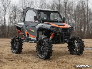 SuperATV - SuperATV Primal Soft Cab Enclosure Upper 2 Doors for Polaris (2020-26) General XP 1000 (2 Seat, Standard Polycarbonate - Clear Rear Windshield) - Image 8