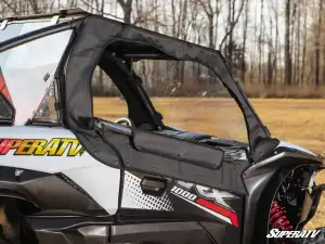 SuperATV - SuperATV Primal Soft Cab Enclosure Upper Doors for Kawasaki (2020-26) Teryx KRX 1000 (w/out Rear Windshield) - Image 7