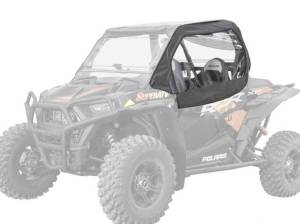SuperATV - SuperATV Primal Soft Cab Enclosure Upper Doors for Polaris (2014-23) RZR XP 1000 (Standard Polycarbonate - Clear Rear Windshield) - Image 1