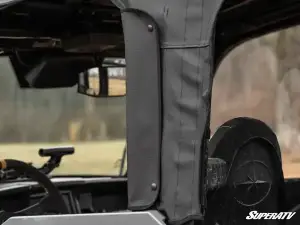 SuperATV - SuperATV Primal Soft Cab Enclosure Upper Doors for Polaris (2020-26) General XP 1000 (4 Seat, Standard Polycarbonate - Light Tint Rear Windshield) - Image 5