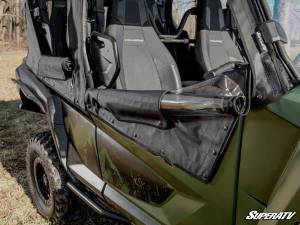 SuperATV - SuperATV Primal Soft Cab Enclosure Upper Doors for Yamaha (2021-26) Wolverine RMAX 4 Compact (No Rear Windshield) - Image 5