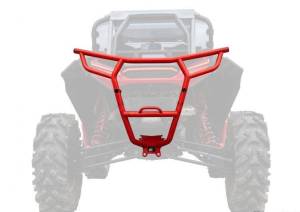 SuperATV - SuperATV Rear Bumper for Polaris (2018-21) RZR XP Turbo S (Red) - Image 1