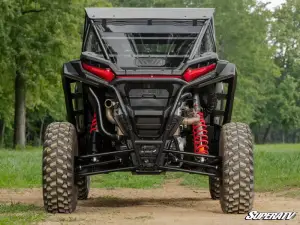 SuperATV - SuperATV Rear Bumper w/ Receiver Hitch Polaris (2024-26) RZR XP (Black) - Image 3