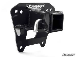 SuperATV - SuperATV Rear Receiver Hitch for Polaris (2018-21) RZR XP Turbo S (Black) - Image 6