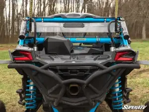 SuperATV - SuperATV Rear Vented Windshield for Can-Am (2017-26) Maverick X3 - Image 5