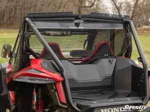 SuperATV - SuperATV Rear Vented Windshield for Honda (2019-26) Talon 1000 - Image 2