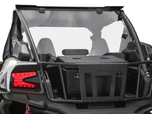 SuperATV - SuperATV Rear Vented Windshield for Kawasaki (2020-26) Teryx KRX 1000 - Image 1