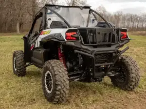 SuperATV - SuperATV Rear Vented Windshield for Kawasaki (2020-26) Teryx KRX 1000 - Image 3
