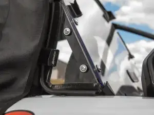 SuperATV - SuperATV Rear Vented Windshield for Kawasaki (2020-26) Teryx KRX 1000 - Image 4