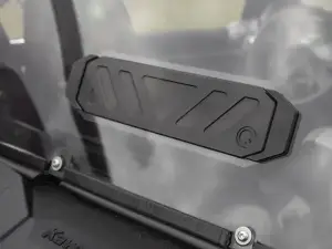 SuperATV - SuperATV Rear Vented Windshield for Kawasaki (2020-26) Teryx KRX 1000 - Image 5