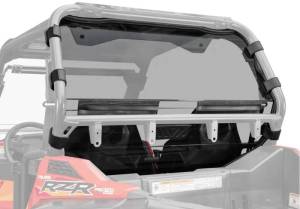 SuperATV - SuperATV Rear Vented Windshield for Polaris (2016-20) RZR S 1000 - Image 1