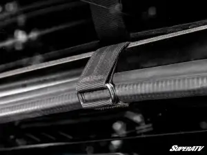 SuperATV - SuperATV Rear Vented Windshield for Polaris (2020-24) RZR Pro XP (4 Seat w/ Rockford Fosgate Audio) - Image 9