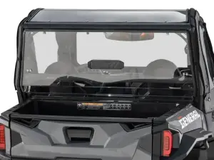 SuperATV - SuperATV Rear Vented Windshield for Polaris (2020-26) General XP 1000 - Image 1