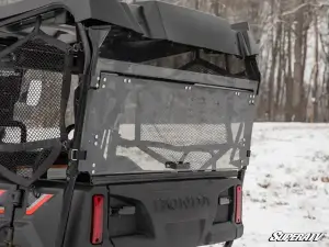 SuperATV - SuperATV Rear Windshield for Honda (2014-26) Pioneer 700-4 - Image 2