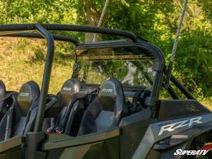 SuperATV - SuperATV Rear Windshield for Polaris (2018-21) RZR XP Turbo S (Standard Polycarbonate - Clear) - Image 3