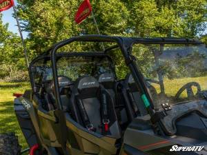 SuperATV - SuperATV Rear Windshield for Polaris (2018-21) RZR XP Turbo S (Standard Polycarbonate - Clear) - Image 5