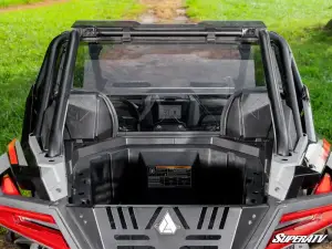 SuperATV - SuperATV Rear Windshield for Polaris (2020-24) RZR Pro XP (2 Seat w/ Rockford Fosgate Audio, Standard Polycarbonate - Light Tint) - Image 4