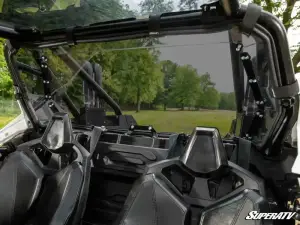 SuperATV - SuperATV Rear Windshield for Polaris (2020-24) RZR Pro XP, 2 Seat (Standard Polycarbonate - Dark Tint) - Image 5