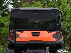 SuperATV - SuperATV Rear Windshield for Polaris (2020-26) General XP 1000 (Standard Polycarbonate - Dark Tint) - Image 2