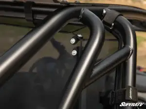 SuperATV - SuperATV Rear Windshield for Polaris (2022-24) RZR Turbo R (2 Seat, Standard Polycarbonate - Dark Tint) - Image 2