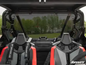 SuperATV - SuperATV Rear Windshield for Polaris (2022-24) RZR Turbo R (4 Seat w/ Rockford Fosgate Audio, Standard Polycarbonate - Light Tint) - Image 3