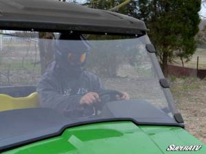 SuperATV - SuperATV Scratch - Resistant Full Windshield for John Deere (2012-26) Gator XUV - Image 5