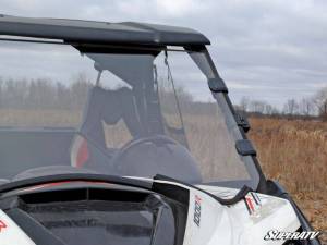 SuperATV - SuperATV Scratch Resistant Full Windshield for Can-Am (2013-18) Maverick - Image 4