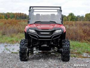 SuperATV - SuperATV Scratch Resistant Full Windshield for Honda (2014-26) Pioneer 700 - Image 3
