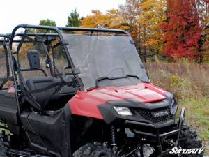 SuperATV - SuperATV Scratch Resistant Full Windshield for Honda (2014-26) Pioneer 700 - Image 2