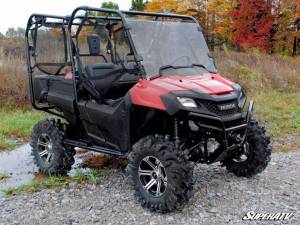 SuperATV - SuperATV Scratch Resistant Full Windshield for Honda (2014-26) Pioneer 700 - Image 4