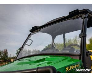 SuperATV - SuperATV Scratch Resistant Full Windshield for John Deere (2018-26) Gator XUV 835/865 - Image 2