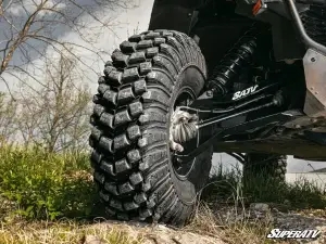 SuperATV - SuperATV Sidewinder A-Arms—1.5" Forward Offset for Can-Am (2017-26) Maverick X3 (64" Models, Use Existing Ball Joints) Black - Image 3