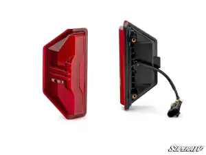 SuperATV - SuperATV Up & Running LED Taillight Assembly for Polaris (2014-26) Ranger (OEM# 2411866 & 2412774, Standard Red Lens) - Image 1
