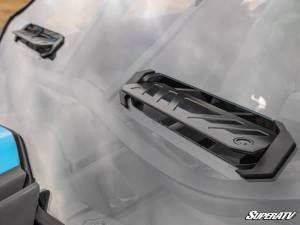 SuperATV - SuperATV Vented Full Windshield for Can-Am (2017-26) Maverick X3 (Machines w/ Intrusion Bar) - Image 4