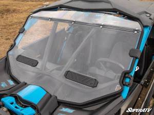 SuperATV - SuperATV Vented Full Windshield for Can-Am (2017-26) Maverick X3 (Machines w/ Intrusion Bar) - Image 7