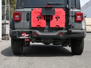 aFe - aFe Power MACH Force-Xp Steel Axle-Back Hi-Tuck Exhaust System for Jeep (2018-26) Wrangler L4-2.0L {t} / V6-3.6L (409 Stainless Steel w/ No Tip ) - Image 3