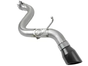 aFe - aFe Power MACH Force-Xp Steel Axle-Back Hi-Tuck Exhaust System for Jeep (2018-26) Wrangler L4-2.0L {t} / V6-3.6L (409 Stainless Steel w/ Black Tip ) - Image 5