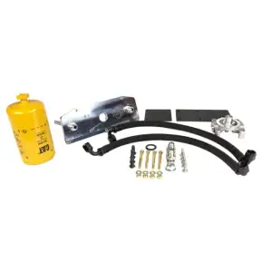 H&S Motorsports - H&S Motorsports Lower Fuel Filter Upgrade Kit for Ford (2017-22) 6.7L Power Stroke (Short Bed) - Image 1