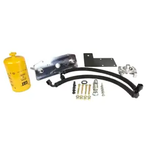 H&S Motorsports - H&S Motorsports Lower Fuel Filter Upgrade Kit for Ford (2023-26) 6.7L Power Stroke (Short Bed w/ Aftermarket Fuel Tank) - Image 1