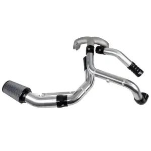 H&S Motorsports - H&S Motorsports Scorpion Piping Kit for Ford (2011-16) 6.7L Power Stroke (w/ Air Intake, Raw Aluminum) - Image 1