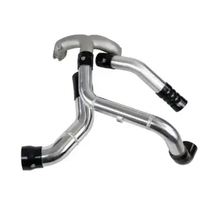 H&S Motorsports - H&S Motorsports Scorpion Piping Kit for Ford (2011-16) 6.7L Power Stroke (w/ Air Intake & 2015 Oil Feed Line, Raw Aluminum) - Image 5