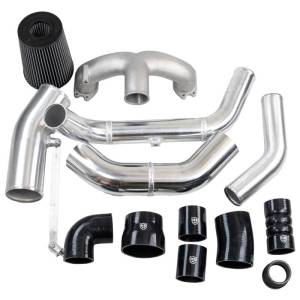H&S Motorsports - H&S Motorsports Scorpion Piping Kit for Ford (2011-16) 6.7L Power Stroke (w/ Air Intake, Powder Coated) - Image 3