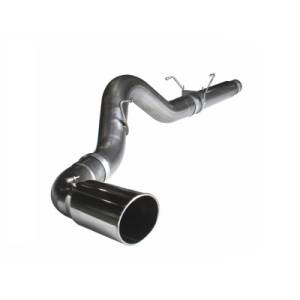 Exhaust - 5" Cat/DPF Back Single Exit Exhaust - aFe - aFe 5" DPF Back Exhaust,Dodge (2007.5-09) 6.7L Cummins, Stainless