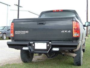 Brush Guards & Bumpers - Rear Bumpers - Ranch Hand - Ranch Hand Legend Rear Bumper, Dodge 1500 (2003-2008) /1500 MegaCab (2003-09) 1500, 2500, & 3500, 10" skirts/lights, 1/10