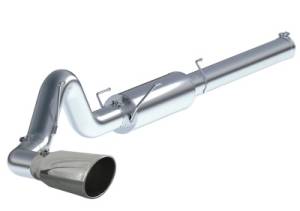 Exhaust - 5" Cat/DPF Back Single Exit Exhaust - aFe - aFe 5" Cat Back Exhaust,Dodge (2004.5-07) 5.9L Cummins, Stainless