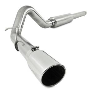 MBRP 4" Cat Back Exhaust, Ford (1999-04) F-250/350, 6.8L, Single Side Exit, T-409 Stainless