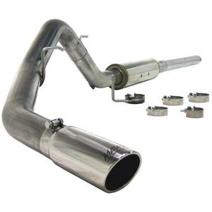 MBRP Cat Back Exhaust, Ford (2004-08) F-150, 4.6L & 5.4L, Ec/Cc-Sb, Single SideExit, T409 Stainless