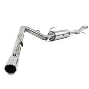 MBRP Cat Back Exhaust, Chevy/GMC (2009-11) Avalanche/Suburban/Yukon XL, 5.3L & 6.0L, Single Side Exit, T409 Stainless