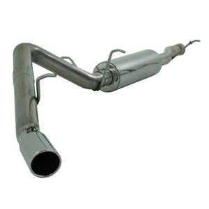 MBRP Cat Back Exhaust, Chevy/GMC (2009-11) Tahoe/Yukon/Denali, 5.3L, Single Side Exit, T409 Stainless