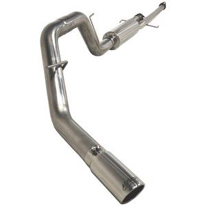 MBRP Cat Back Exhaust, Toyota (2009-11) Tundra, 5.7L, DC-StdB/CM-SB, Single Side Exit, T409 Stainless